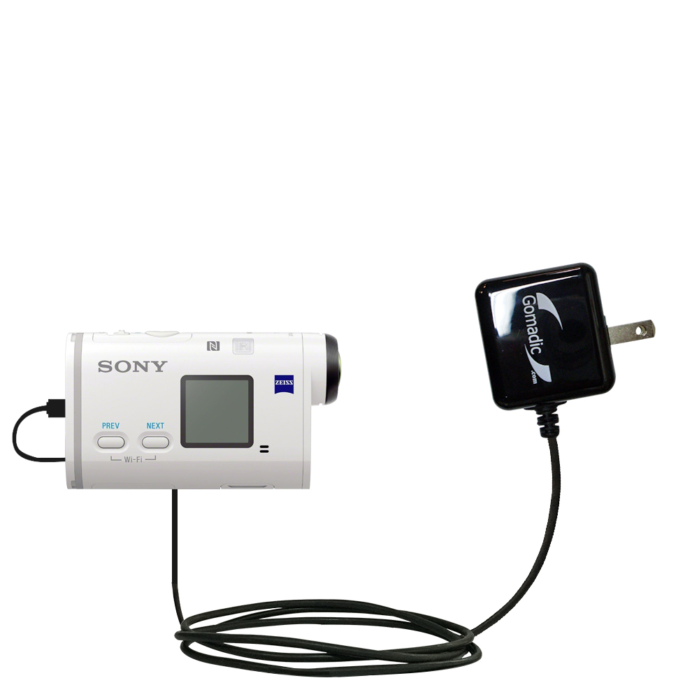 Wall Charger compatible with the Sony FDR-X1000V