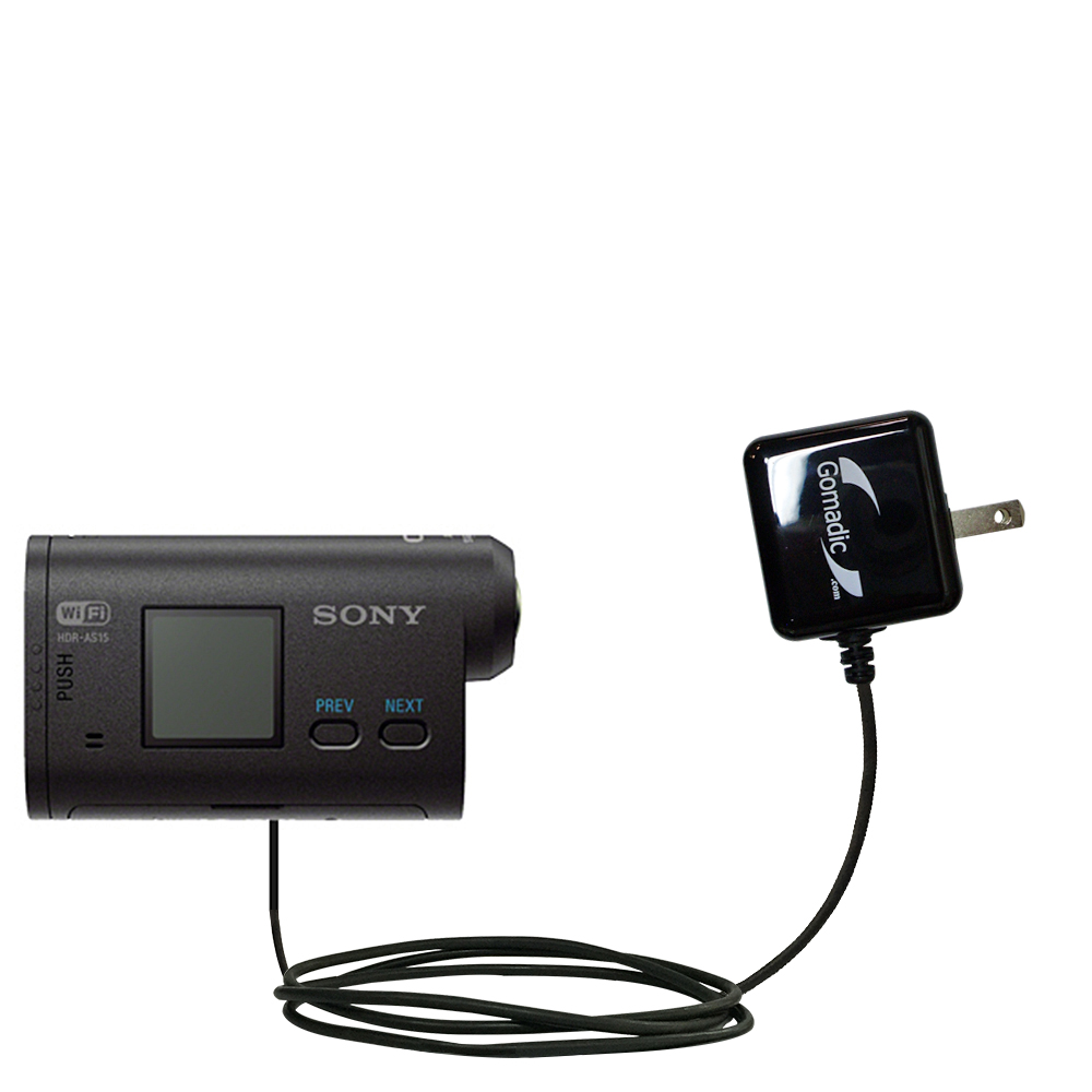 Wall Charger compatible with the Sony HDR-AS10/ HDR-AS15