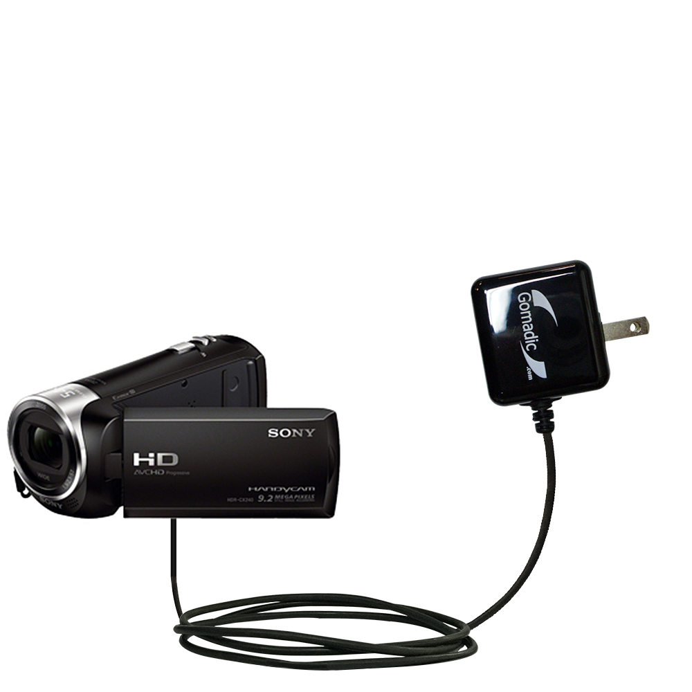 Wall Charger compatible with the Sony HDR-CX240