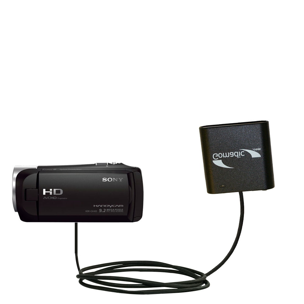 AA Battery Pack Charger compatible with the Sony HDR-CX405 / HDR-CX440