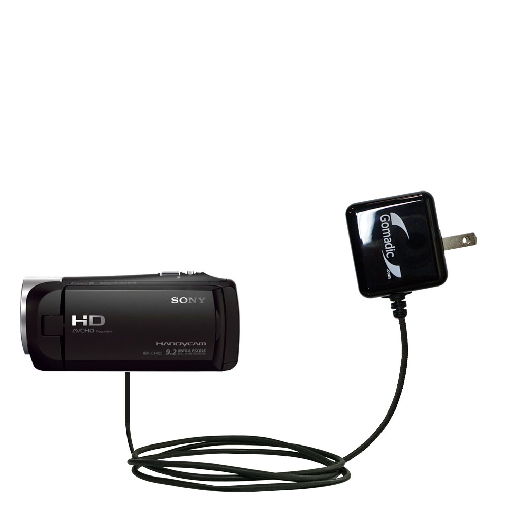 Wall Charger compatible with the Sony HDR-CX405 / HDR-CX440