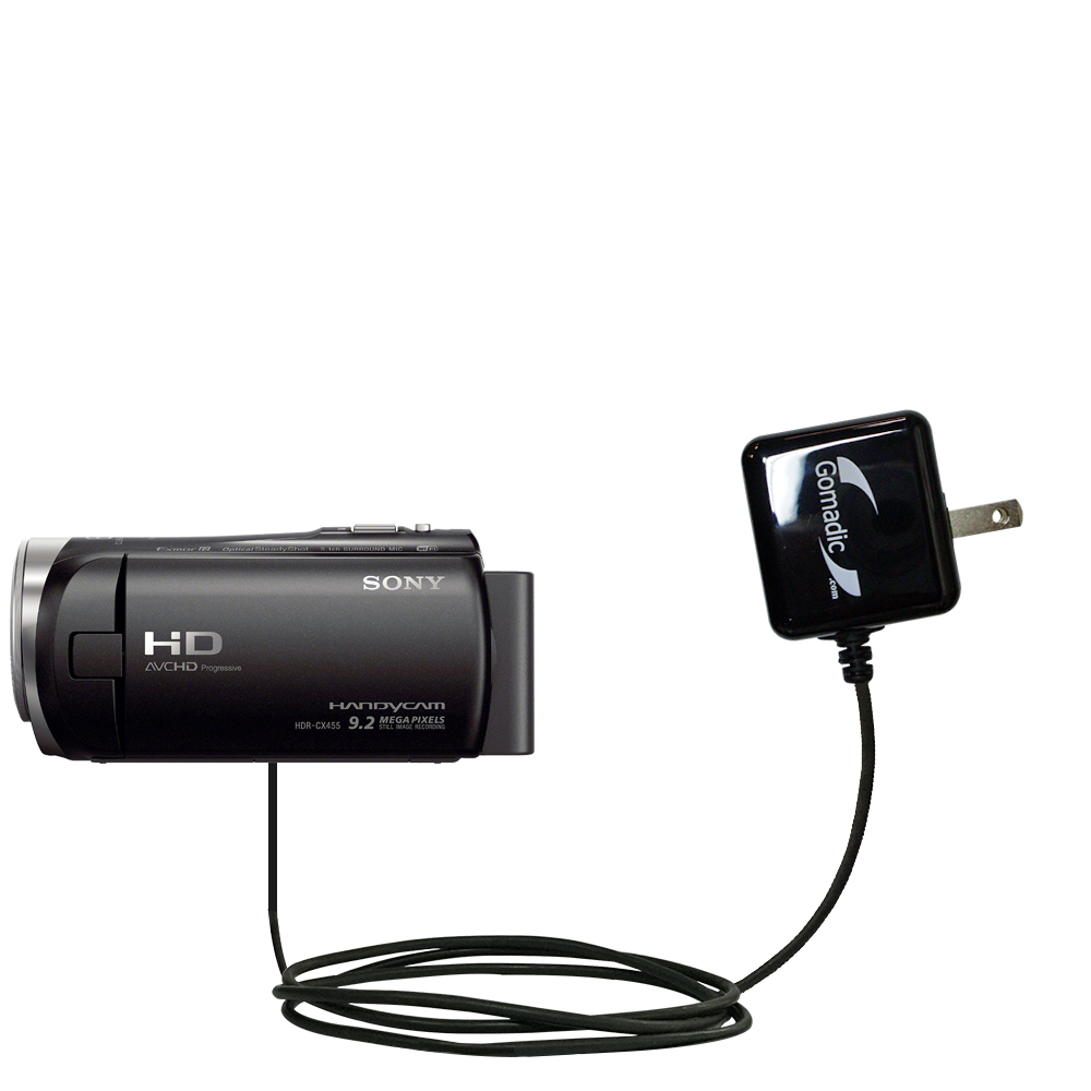 Wall Charger compatible with the Sony HDR-CX455 / CX450 / CX485