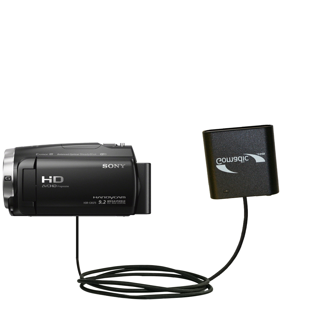 AA Battery Pack Charger compatible with the Sony HDR-CX675 / CX675