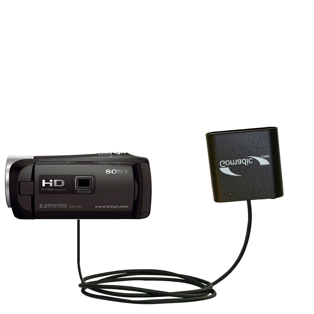 AA Battery Pack Charger compatible with the Sony HDR-PJ240