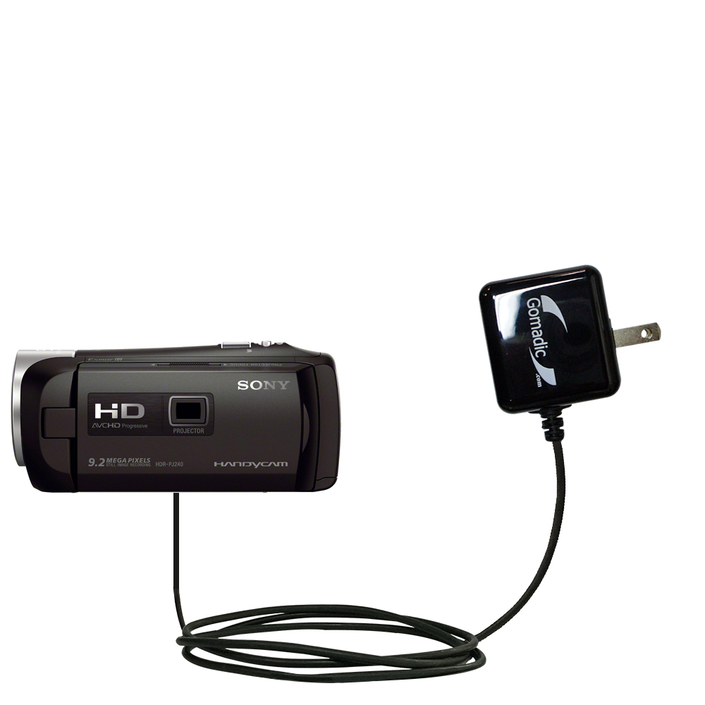 Wall Charger compatible with the Sony HDR-PJ240