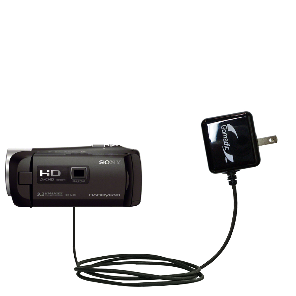 Wall Charger compatible with the Sony HDR-PJ440 / PJ440