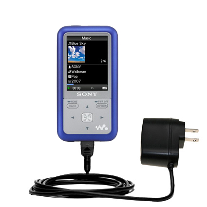 Wall Charger compatible with the Sony NWZ-610F