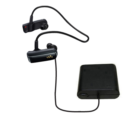 AA Battery Pack Charger compatible with the Sony NWZ-W252 Headset