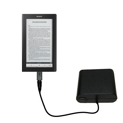AA Battery Pack Charger compatible with the Sony PRS-900 Reader Daily Edition
