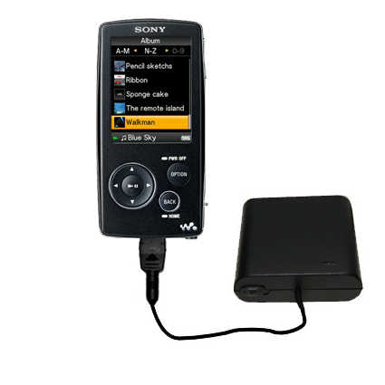 AA Battery Pack Charger compatible with the Sony Walkman NWZ-A805