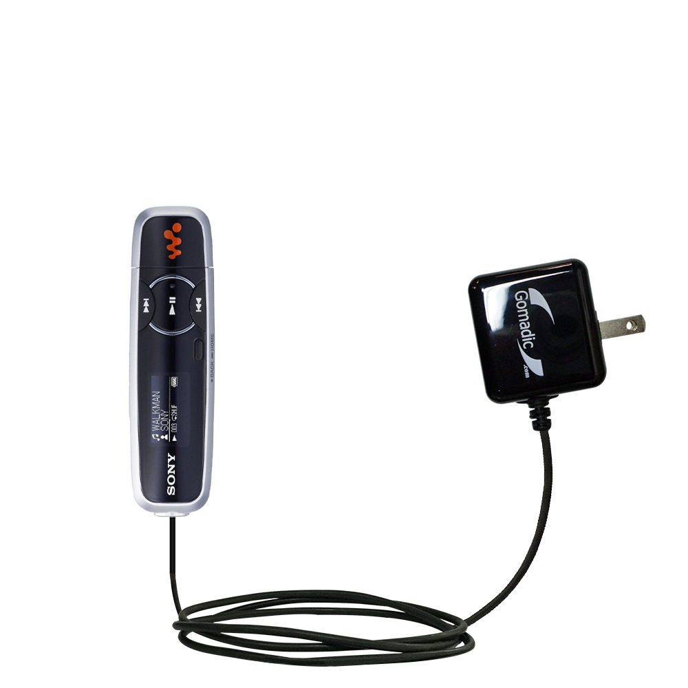 Wall Charger compatible with the Sony Walkman NWZ-B103 B105 B133 B135