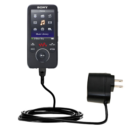 Wall Charger compatible with the Sony Walkman NWZ-E435F