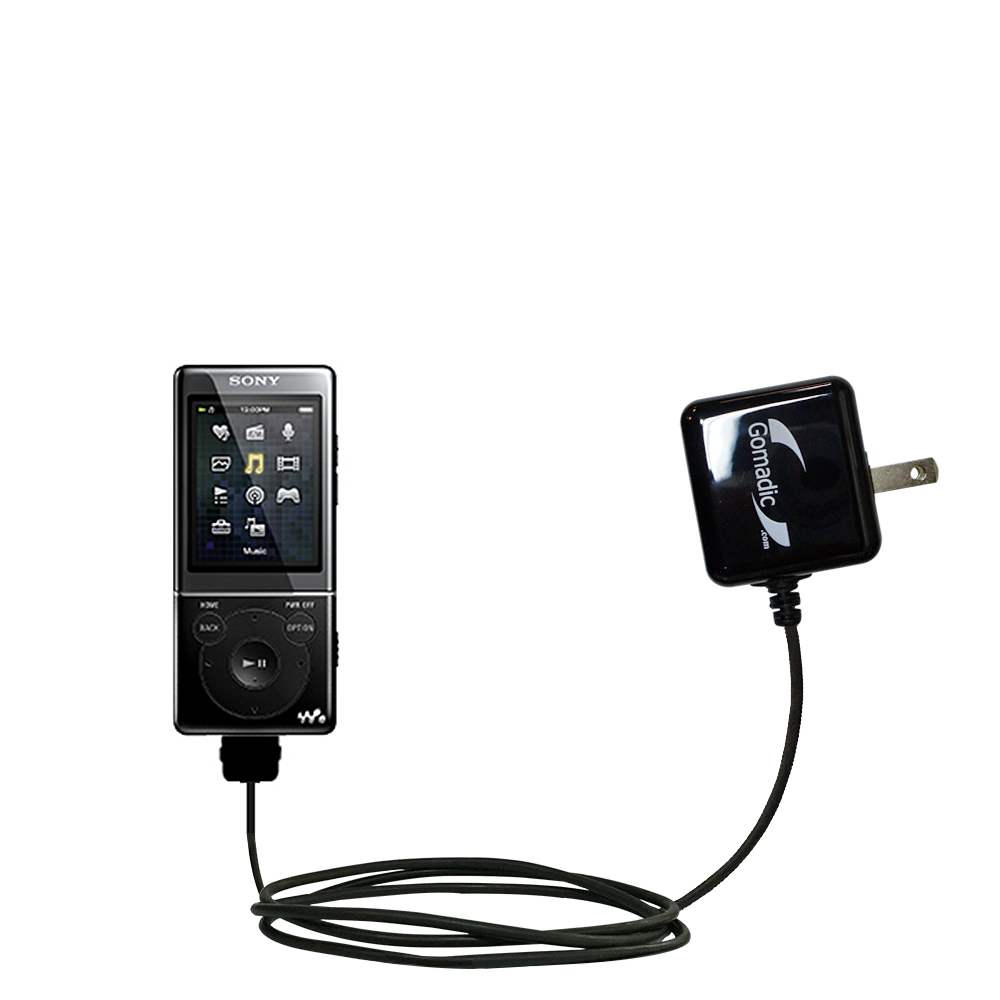 Wall Charger compatible with the Sony Walkman NWZ-E473 E474 E475