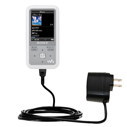 Wall Charger compatible with the Sony Walkman NWZ-S618F