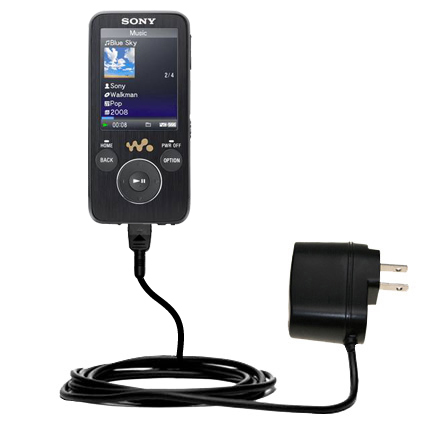 Wall Charger compatible with the Sony Walkman NWZ-S739F