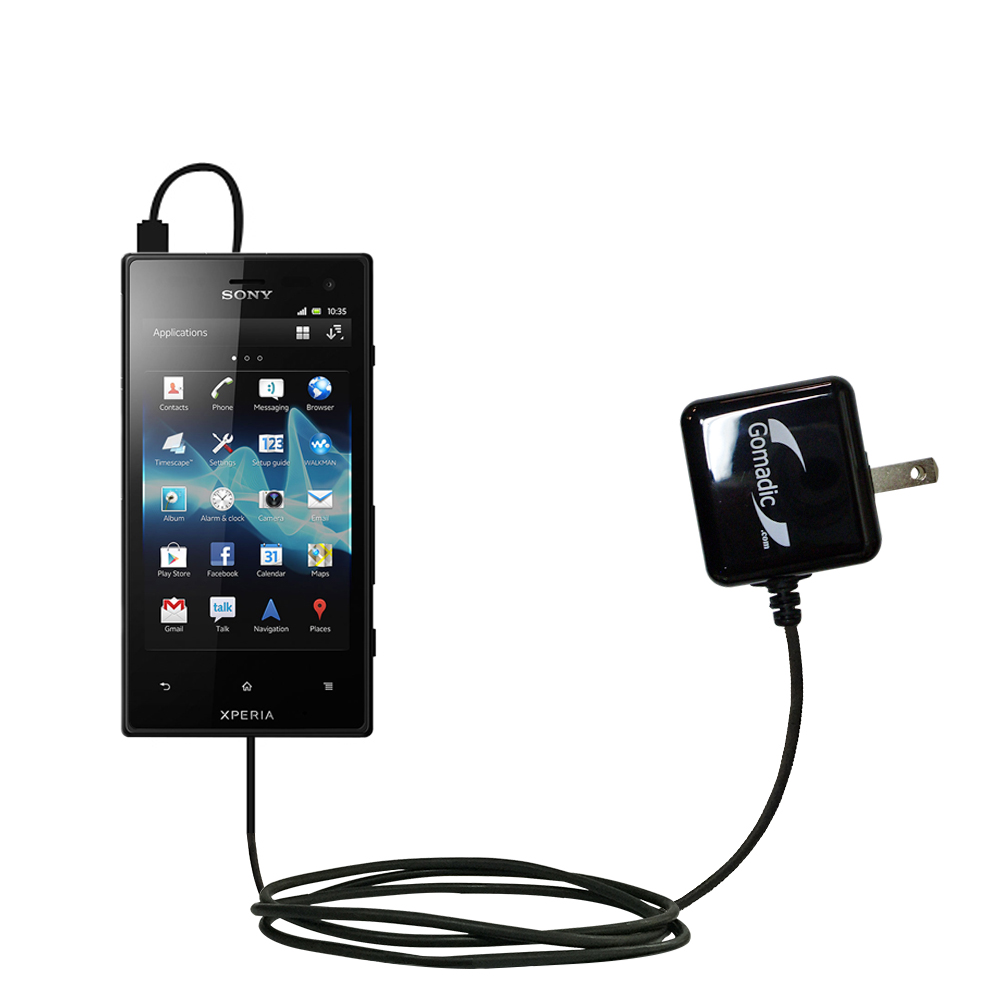 Wall Charger compatible with the Sony Xperia Acro S