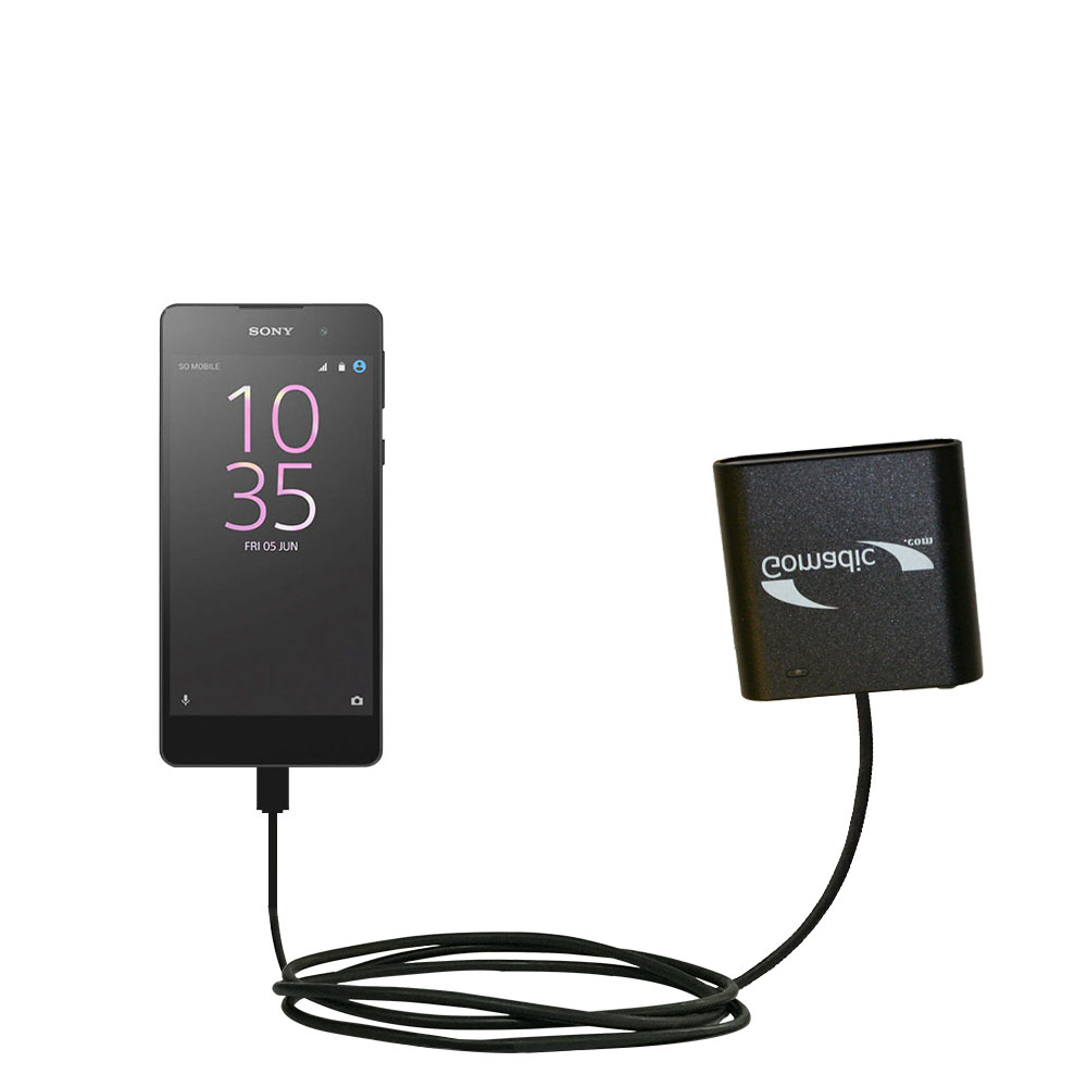 AA Battery Pack Charger compatible with the Sony Xperia E5