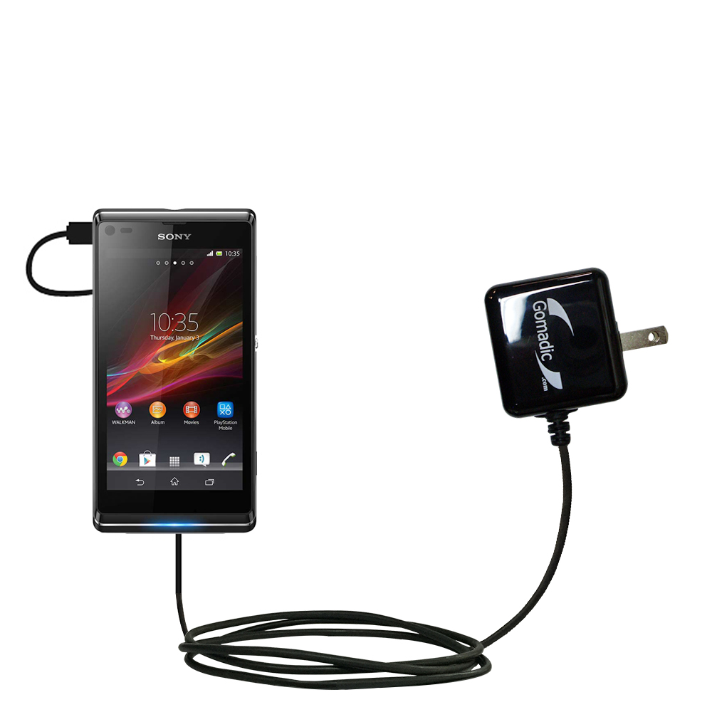 Wall Charger compatible with the Sony Xperia L