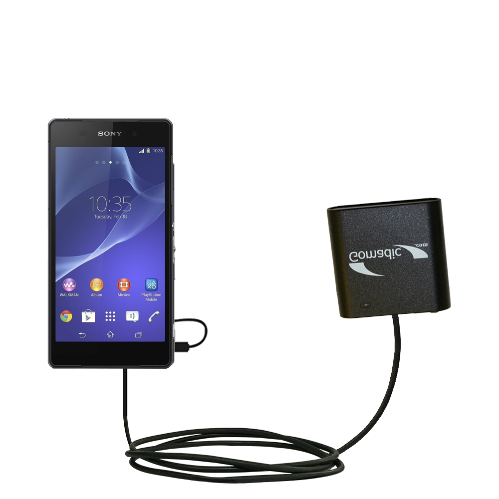 AA Battery Pack Charger compatible with the Sony Xperia Z2
