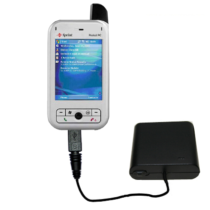 AA Battery Pack Charger compatible with the Sprint PPC-6700