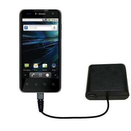 AA Battery Pack Charger compatible with the T-Mobile G2x