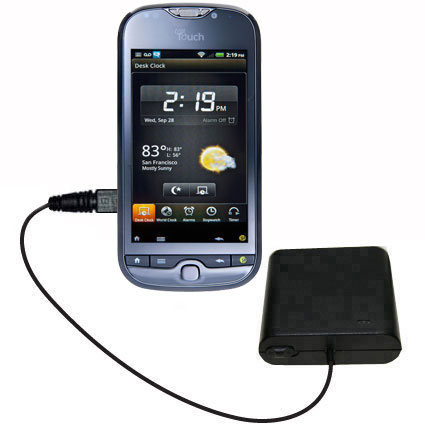 AA Battery Pack Charger compatible with the T-Mobile myTouch qwerty