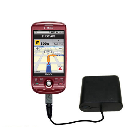 AA Battery Pack Charger compatible with the T-Mobile MyTouch2