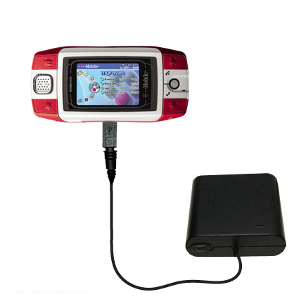 AA Battery Pack Charger compatible with the T-Mobile Sidekick iD