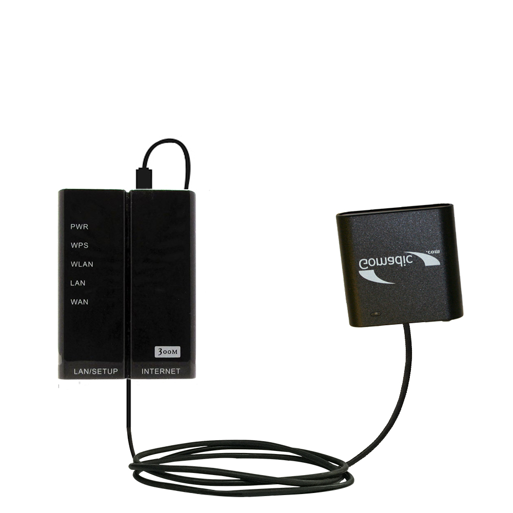 AA Battery Pack Charger compatible with the Timetec 300M Portable Router