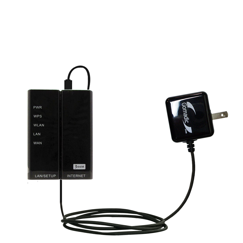 Wall Charger compatible with the Timetec 300M Portable Router