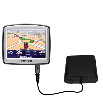 AA Battery Pack Charger compatible with the TomTom ONE V4