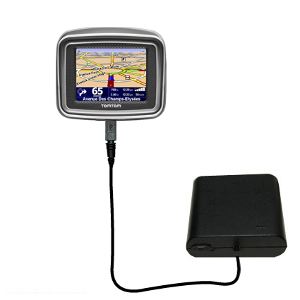 AA Battery Pack Charger compatible with the TomTom RIDER 2nd edition