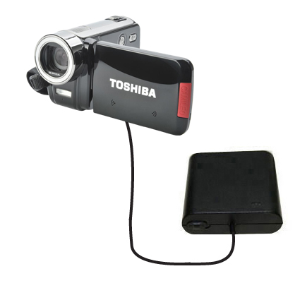 AA Battery Pack Charger compatible with the Toshiba CAMILEO H30 HD Camcorder