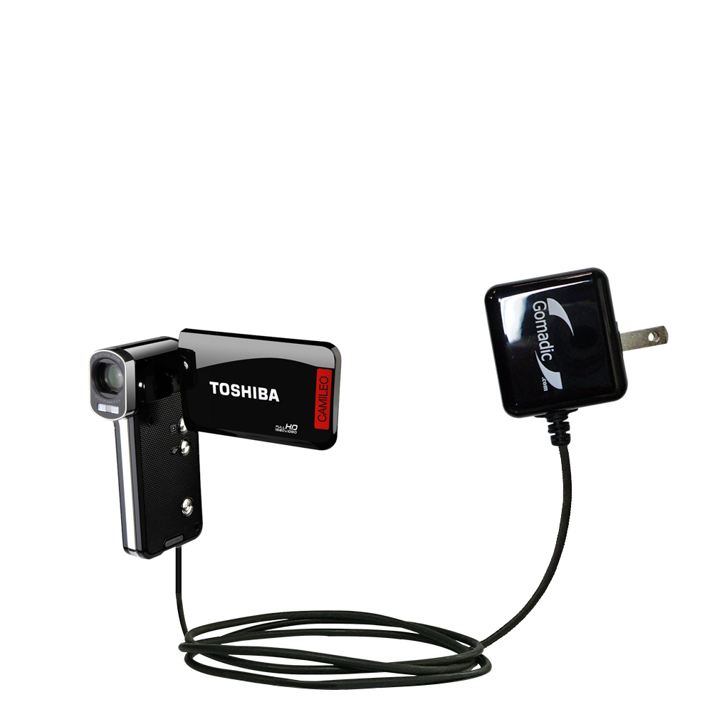 Wall Charger compatible with the Toshiba Camileo P100