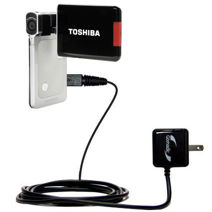 Wall Charger compatible with the Toshiba Camileo S20 HD Camcorder