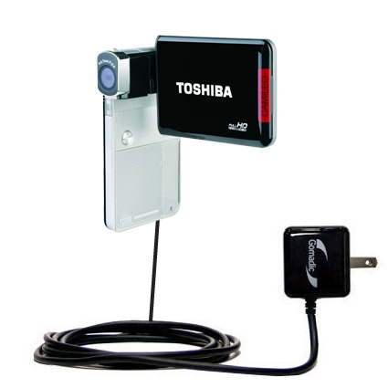 Wall Charger compatible with the Toshiba Camileo S30 HD Camcorder