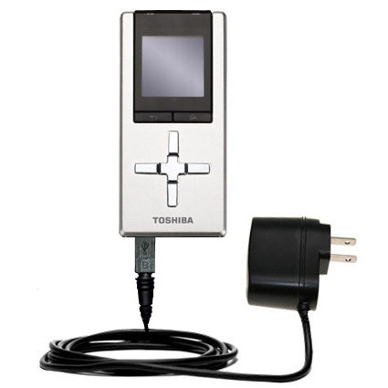 Wall Charger compatible with the Toshiba Gigabeat MEU202