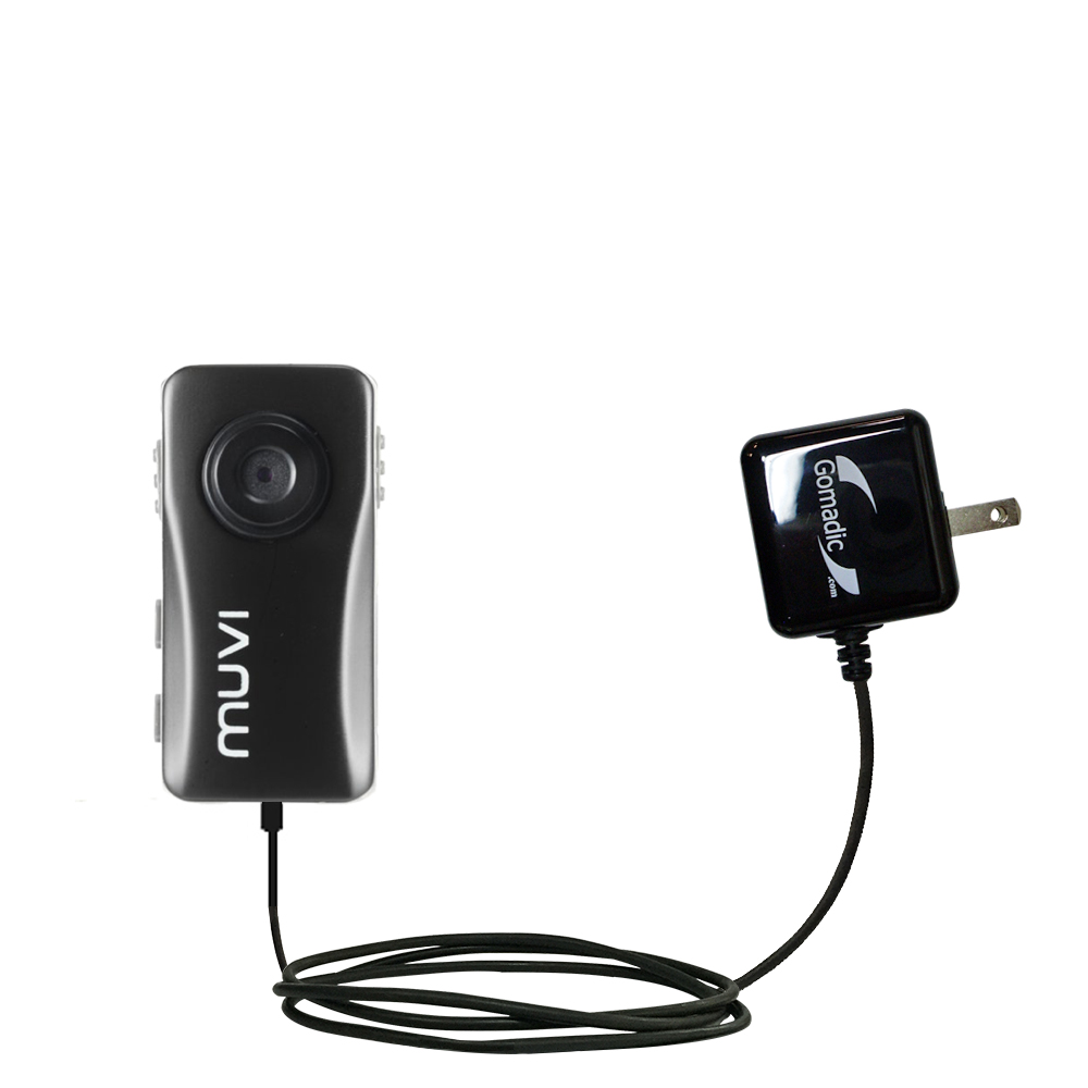 Wall Charger compatible with the Veho Muvi Atom VCC-004