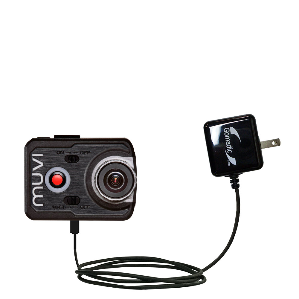 Wall Charger compatible with the Veho Muvi K2 VCC-006