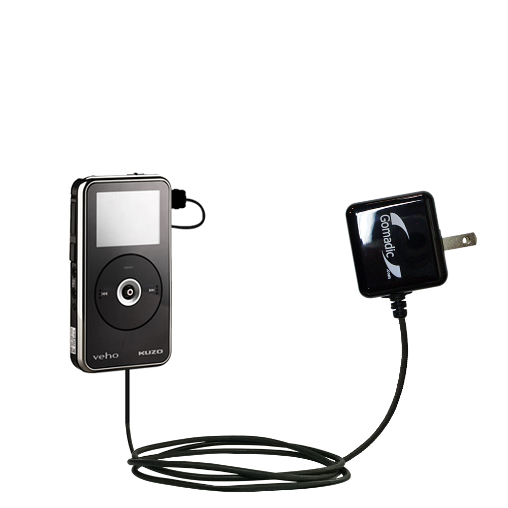 Wall Charger compatible with the Veho Muvi Kuzo HD Flip VCC-007