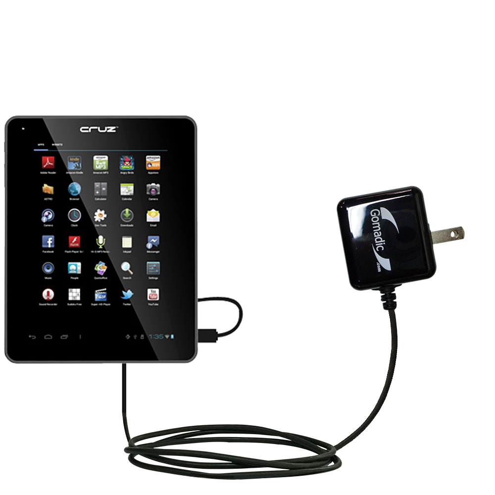 Wall Charger compatible with the Velocity Micro Cruz T510