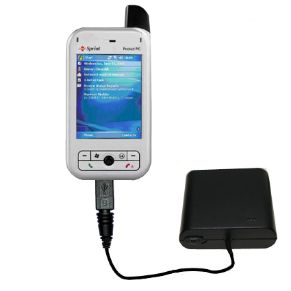 AA Battery Pack Charger compatible with the Verizon PPC 6700