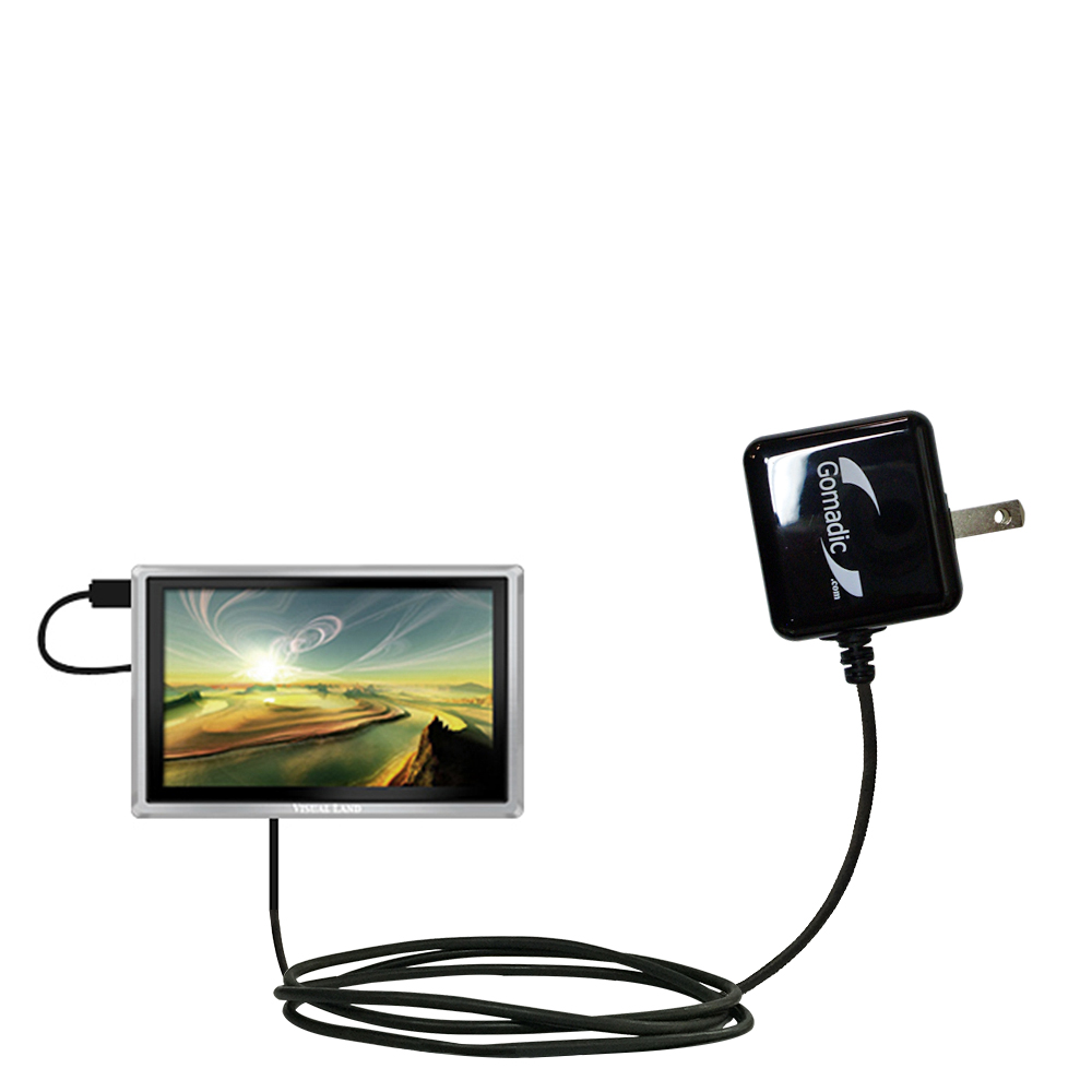 Wall Charger compatible with the Visual Land Impulse VL-906