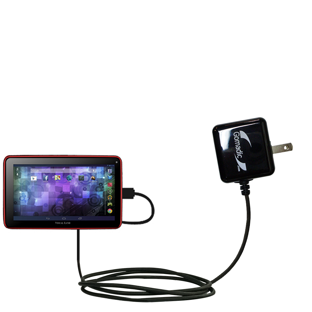 Wall Charger compatible with the Visual Land Prestige Pro 10D