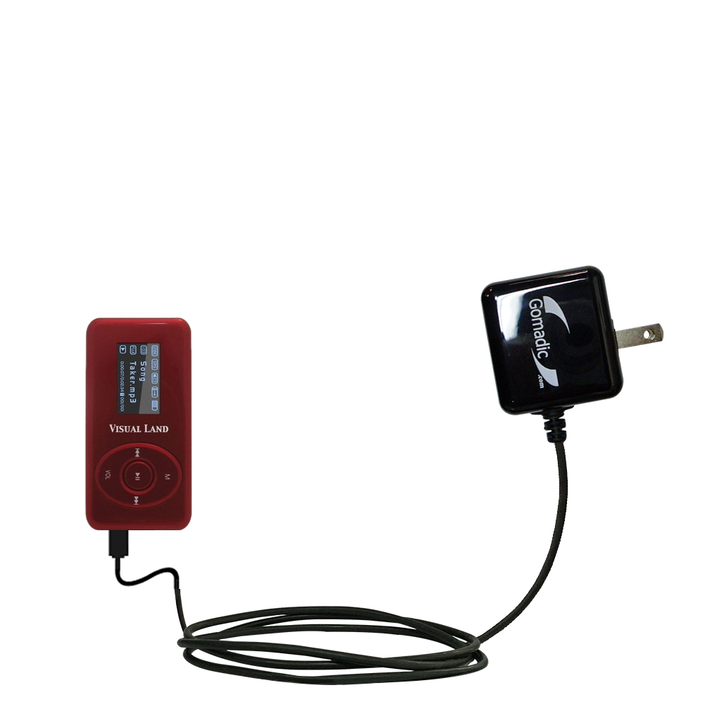 Wall Charger compatible with the Visual Land V-Clip Pro ME-903