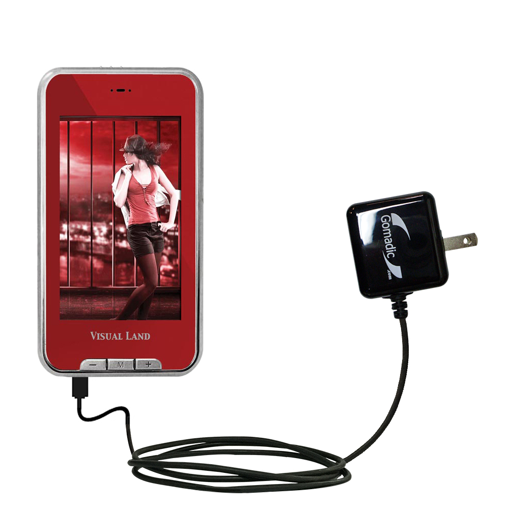 Wall Charger compatible with the Visual Land V-Touch Pro ME-905