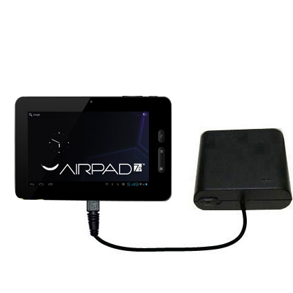AA Battery Pack Charger compatible with the X10 Airpad 7P