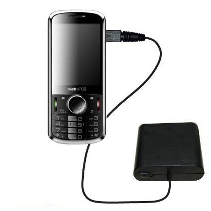 Portable Emergency AA Battery Charger Extender suitable for the ZTE Agent - with Gomadic Brand TipExchange Technology