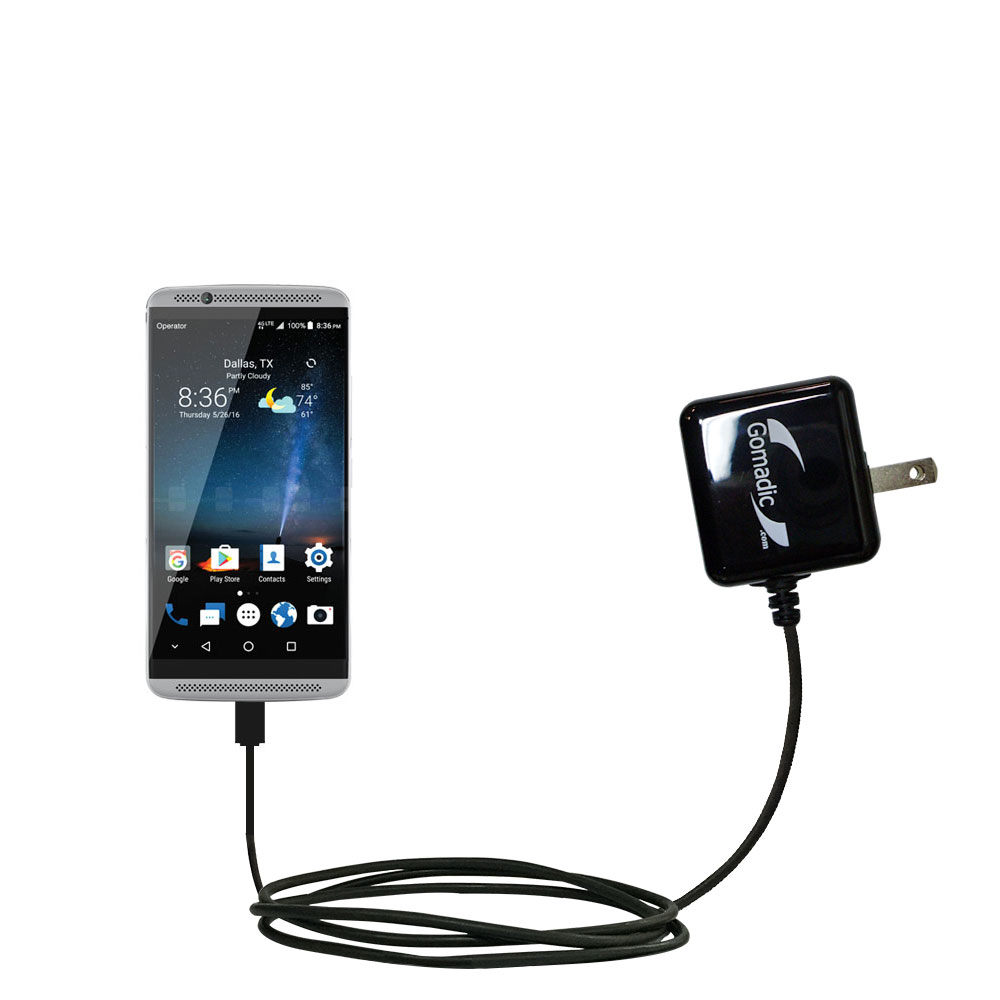 Wall Charger compatible with the ZTE Axon 7 Mini