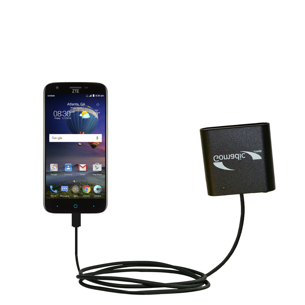 AA Battery Pack Charger compatible with the ZTE Grand X3